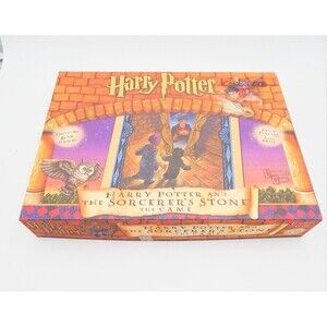 Harry Potter and the Sorcerers Stone Board Game 2000 University Games Ages 8+